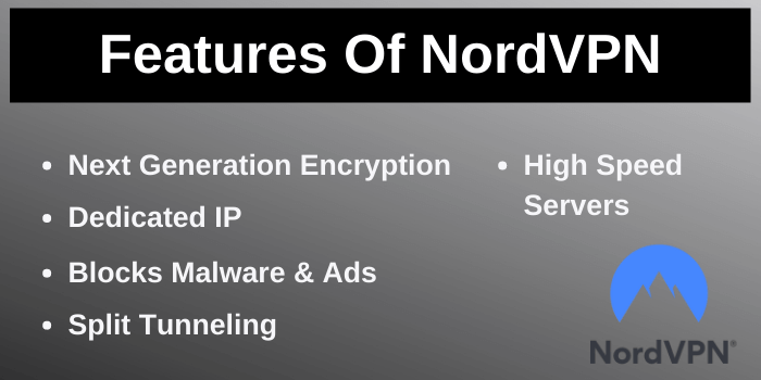 Features of NordVPN
