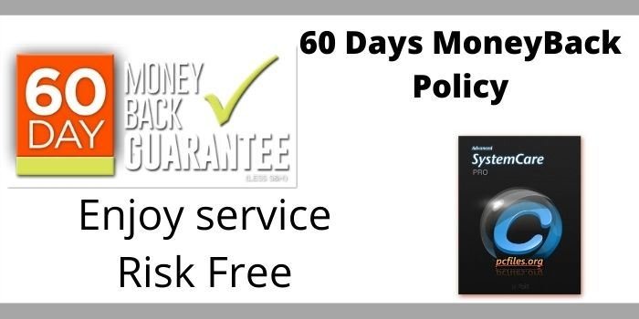 CCleaner 60 Days MoneyBack Policy
