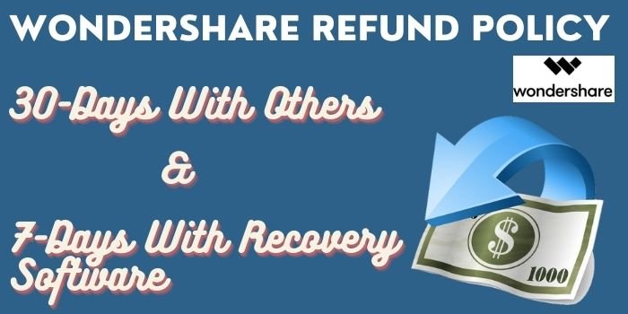 Wondershare Refund Policy