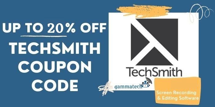 Coupons 5 TechSmith Coupon Code