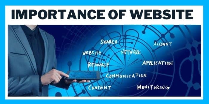 importance of website