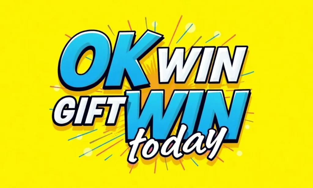 Ok Win Gift Code Today - Register, Login & Win 2 Ok Win Gift Code Today